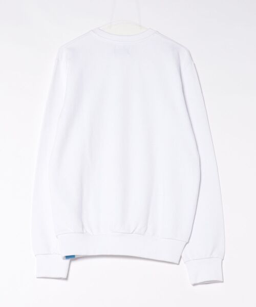 MAISON HONORE（メゾンオノレ）の「【Maison Honore】 クルーネックロゴスウェット（スウェット・メンズ・ホワイト・3）」の2枚目の写真