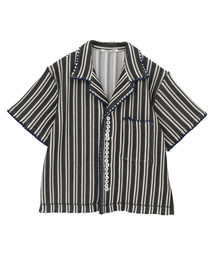 セール】【CURRENTAGE/カレンテージ】Silk capra shirt（シャツ 
