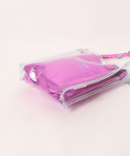 ムラサキスポーツ(ムラサキスポーツ)の「HEMING'S/ヘミングス ショルダーバック フラッシュクリア保冷ホルダー PINK 1097101(ショルダーバッグ・レディース・ピンク・FREE)」の15枚目の写真