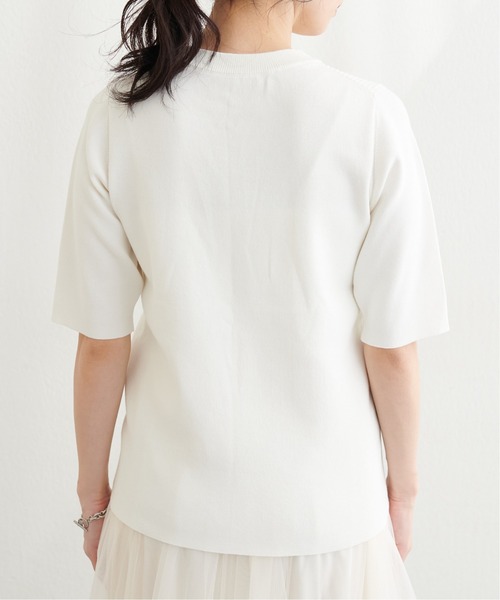 LARUTA(ラルータ)の「【LARUTA】強撚プチハイニット(ニット/セーター・レディース・ベージュ/ネイビー/オレンジ/オフホワイト・FREE)」の21枚目の写真