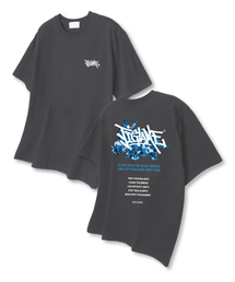 ザドラゴン オーバーサイズ 半袖Tシャツ ダークグレー