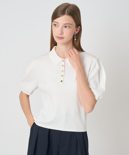 Tact Puff Polo — пуловер‑поло