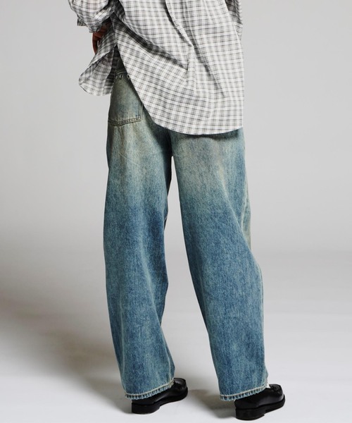 JOINT WORKS(ジョイントワークス)の「アイレット ディテール ワイドデニムパンツ / J EYELET DETAIL PANTS(その他パンツ・レディース・ブラック/ブルー系その他・SMALL/MEDIUM)」の12枚目の写真