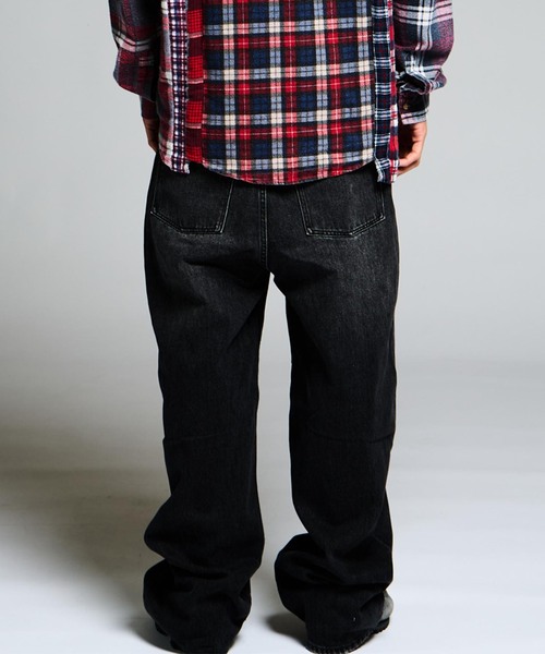JOINT WORKS(ジョイントワークス)の「アイレット ディテール ワイドデニムパンツ / J EYELET DETAIL PANTS(その他パンツ・レディース・ブラック/ブルー系その他・SMALL/MEDIUM)」の16枚目の写真