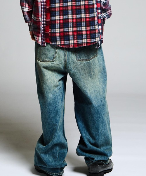JOINT WORKS(ジョイントワークス)の「アイレット ディテール ワイドデニムパンツ / J EYELET DETAIL PANTS(その他パンツ・レディース・ブラック/ブルー系その他・SMALL/MEDIUM)」の20枚目の写真