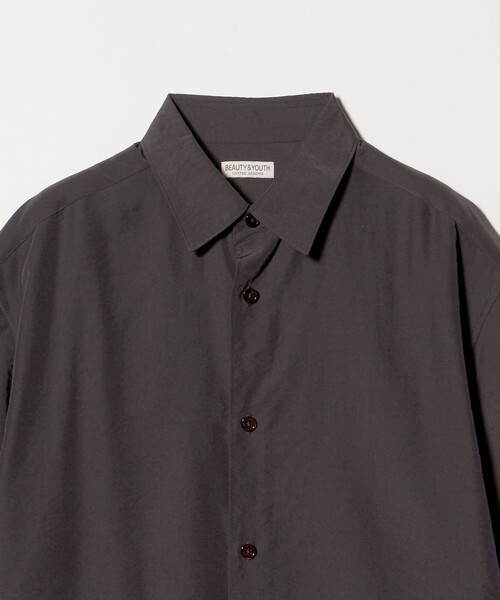 BEAUTY&YOUTH UNITED ARROWS(ビューティーアンドユースユナイテッドアローズ)の「シーン ナイロン レギュラー シャツ GRANDE型(シャツ/ブラウス・メンズ・ダークブラウン/ブラック・M/S/XL/L)」の14枚目の写真