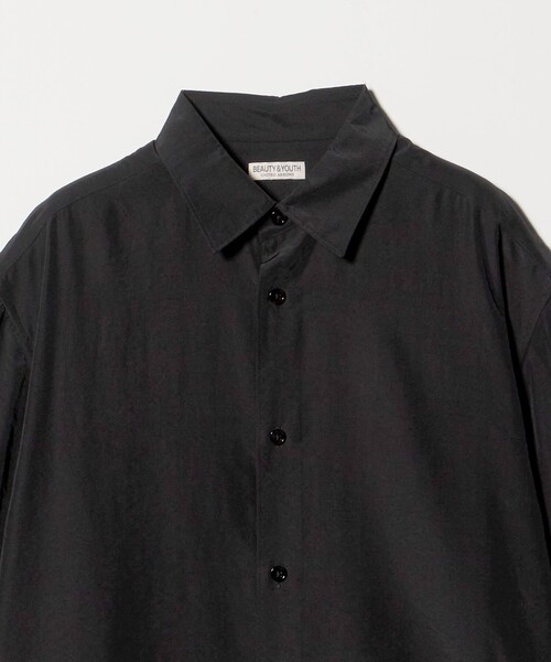 BEAUTY&YOUTH UNITED ARROWS(ビューティーアンドユースユナイテッドアローズ)の「シーン ナイロン レギュラー シャツ GRANDE型(シャツ/ブラウス・メンズ・ダークブラウン/ブラック・M/S/XL/L)」の21枚目の写真