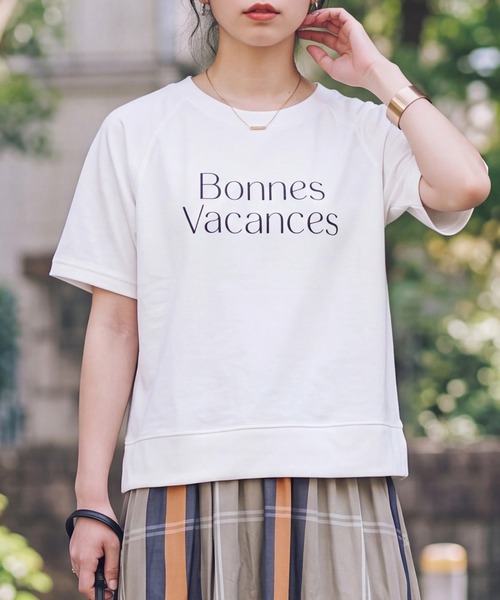 SELECT LEVERY(セレクトリベリー)の「メッシュワイドプルオーバー Tシャツ(Tシャツ/カットソー・レディース・ブルー/アイボリー/グリーン/ブラック・MEDIUM/LARGE)」の1枚目の写真