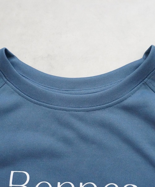 SELECT LEVERY(セレクトリベリー)の「メッシュワイドプルオーバー Tシャツ(Tシャツ/カットソー・レディース・ブルー/アイボリー/グリーン/ブラック・MEDIUM/LARGE)」の8枚目の写真
