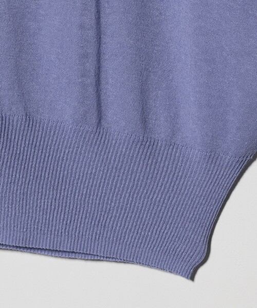 UNITED ARROWS(ユナイテッドアローズ)の「ドルマンスリーブ カーディガン ‐ウォッシャブル‐(カーディガン/ボレロ・レディース・ホワイト/ライラック/ブラック・FREE)」の7枚目の写真