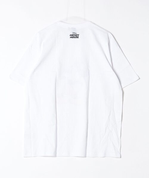 Disney(ディズニー)の「Disney/ディズニー ミッキー メンズ 半袖 オーバーサイズプリントTシャツ(Tシャツ/カットソー・メンズ・グレー系2/ベージュ系2/ライトグレー系1/ホワイト系1/ホワイト系2/ネイビー系2/グリーン系1/グレー系1・M/L/XL)」の10枚目の写真