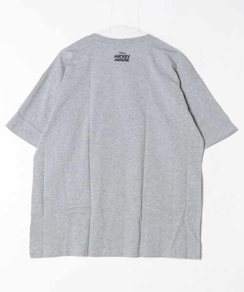 Disney(ディズニー)の「Disney/ディズニー ミッキー メンズ 半袖 オーバーサイズプリントTシャツ(Tシャツ/カットソー・メンズ・グレー系2/ベージュ系2/ライトグレー系1/ホワイト系1/ホワイト系2/ネイビー系2/グリーン系1/グレー系1・M/L/XL)」の11枚目の写真