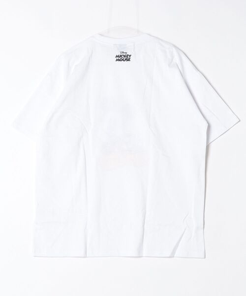 Disney(ディズニー)の「Disney/ディズニー ミッキー メンズ 半袖 オーバーサイズプリントTシャツ(Tシャツ/カットソー・メンズ・グレー系2/ベージュ系2/ライトグレー系1/ホワイト系1/ホワイト系2/ネイビー系2/グリーン系1/グレー系1・M/L/XL)」の14枚目の写真