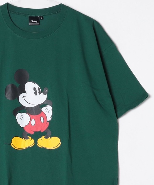 Disney(ディズニー)の「Disney/ディズニー ミッキー メンズ 半袖 オーバーサイズプリントTシャツ(Tシャツ/カットソー・メンズ・グレー系2/ベージュ系2/ライトグレー系1/ホワイト系1/ホワイト系2/ネイビー系2/グリーン系1/グレー系1・M/L/XL)」の7枚目の写真