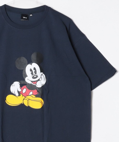 Disney(ディズニー)の「Disney/ディズニー ミッキー メンズ 半袖 オーバーサイズプリントTシャツ(Tシャツ/カットソー・メンズ・グレー系2/ベージュ系2/ライトグレー系1/ホワイト系1/ホワイト系2/ネイビー系2/グリーン系1/グレー系1・M/L/XL)」の8枚目の写真