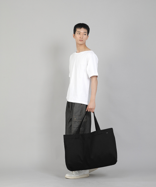 SAINTCREW(セントクルー)の「ムジ EXワイドエコバッグ MPP-162 ブラック(エコバッグ/サブバッグ・メンズ・その他・フリー)」の6枚目の写真