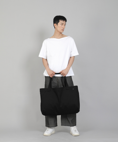 SAINTCREW(セントクルー)の「ムジ EXワイドエコバッグ MPP-162 ブラック(エコバッグ/サブバッグ・メンズ・その他・フリー)」の8枚目の写真