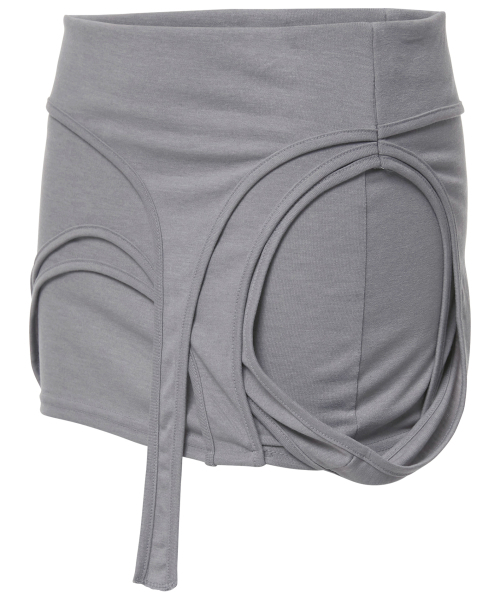 FLAREUP（フレアアップ）の「4-Layered Skirt (FL-268_Gray)（スカート・レディース・ライトグレー・1/2）」の3枚目の写真