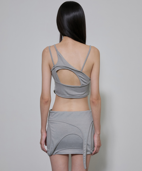 FLAREUP（フレアアップ）の「4-Layered Skirt (FL-268_Gray)（スカート・レディース・ライトグレー・1/2）」の8枚目の写真