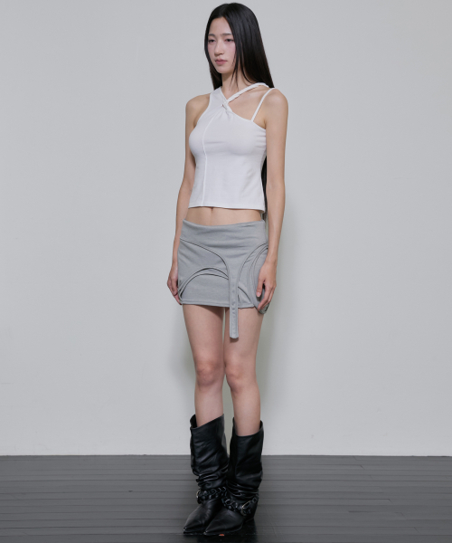 FLAREUP（フレアアップ）の「4-Layered Skirt (FL-268_Gray)（スカート・レディース・ライトグレー・1/2）」の11枚目の写真