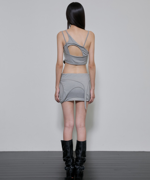 FLAREUP（フレアアップ）の「4-Layered Skirt (FL-268_Gray)（スカート・レディース・ライトグレー・1/2）」の12枚目の写真