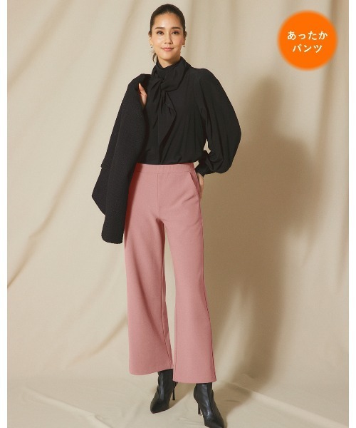 DoCLASSE（ ドゥクラッセ）の「プレシャスウォーム・セミワイド69cm（その他パンツ・レディース・スモークピンク/ストーン・3L/M/L/S/LL）」の2枚目の写真