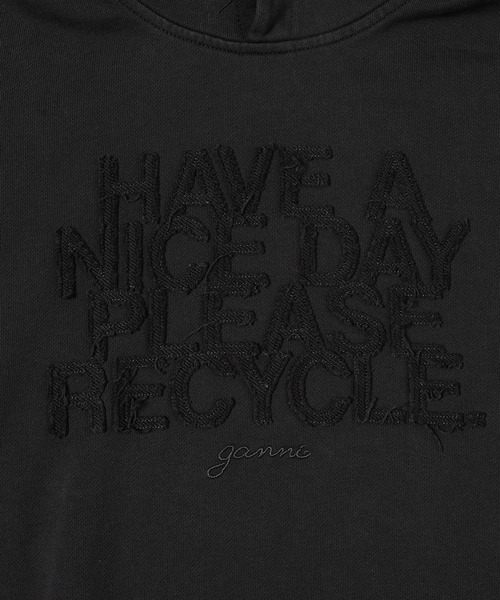 GANNI(ガニー)の「Isoli hoodie Have a nice day(パーカー・レディース・ホワイト系その他・S/L/M)」の3枚目の写真