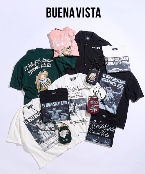 417 EDIFICE(フォーワンセブンエディフィス)の「【千代の富士×BUENA VISTA】El wolf solitario tee uno(Tシャツ/カットソー・メンズ・ホワイト・MEDIUM)」の2枚目の写真