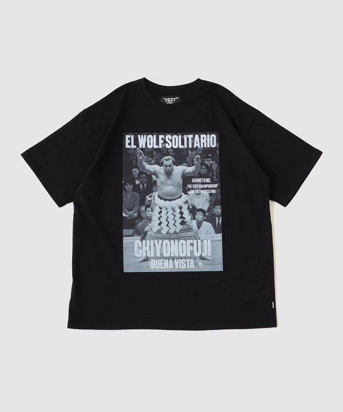 417 EDIFICE(フォーワンセブンエディフィス)の「【千代の富士×BUENA VISTA】El wolf solitario tee uno(Tシャツ/カットソー・メンズ・ホワイト・MEDIUM)」の9枚目の写真