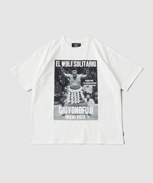 417 EDIFICE(フォーワンセブンエディフィス)の「【千代の富士×BUENA VISTA】El wolf solitario tee uno(Tシャツ/カットソー・メンズ・ホワイト・MEDIUM)」の11枚目の写真