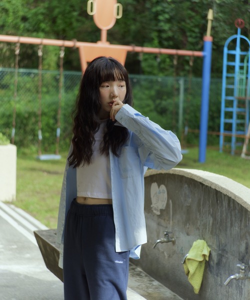 shesaidthat(シーセッドザット)の「shesaidthat - サンデーシャツ / Sunday Shirt(シャツ/ブラウス・レディース・ライトピンク/ライトブルー/ライトイエロー・FREE)」の1枚目の写真