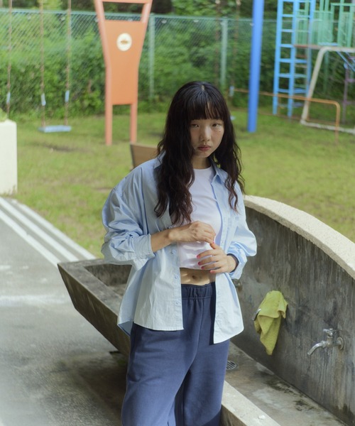 shesaidthat(シーセッドザット)の「shesaidthat - サンデーシャツ / Sunday Shirt(シャツ/ブラウス・レディース・ライトピンク/ライトブルー/ライトイエロー・FREE)」の10枚目の写真