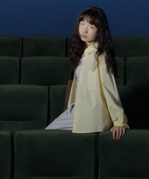 shesaidthat(シーセッドザット)の「shesaidthat - サンデーシャツ / Sunday Shirt(シャツ/ブラウス・レディース・ライトピンク/ライトブルー/ライトイエロー・FREE)」の20枚目の写真
