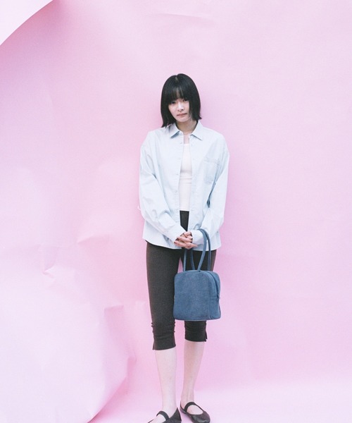 shesaidthat(シーセッドザット)の「shesaidthat - サンデーシャツ / Sunday Shirt(シャツ/ブラウス・レディース・ライトピンク/ライトブルー/ライトイエロー・FREE)」の8枚目の写真