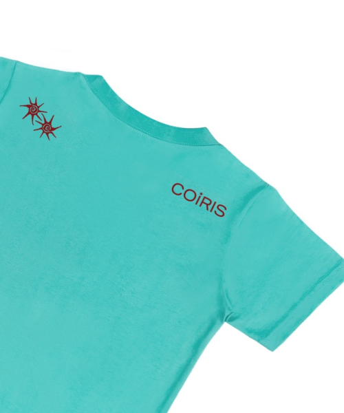 COIRIS(コイリス)の「CRS ビビッドミント スリムフィット 半袖Tシャツ(Tシャツ/カットソー・レディース・ミント/ホワイト・FREE)」の6枚目の写真