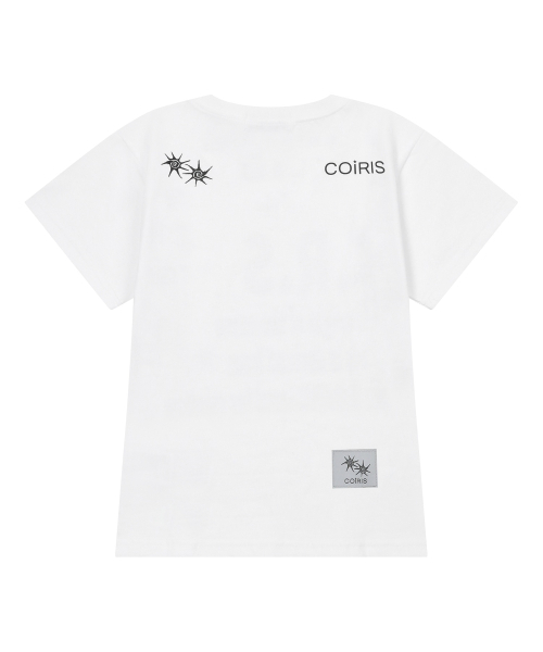 COIRIS(コイリス)の「CRS ビビッドミント スリムフィット 半袖Tシャツ(Tシャツ/カットソー・レディース・ミント/ホワイト・FREE)」の8枚目の写真