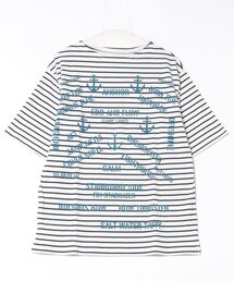 ★many men many mind★テレコボーダーマリンptバスクTee