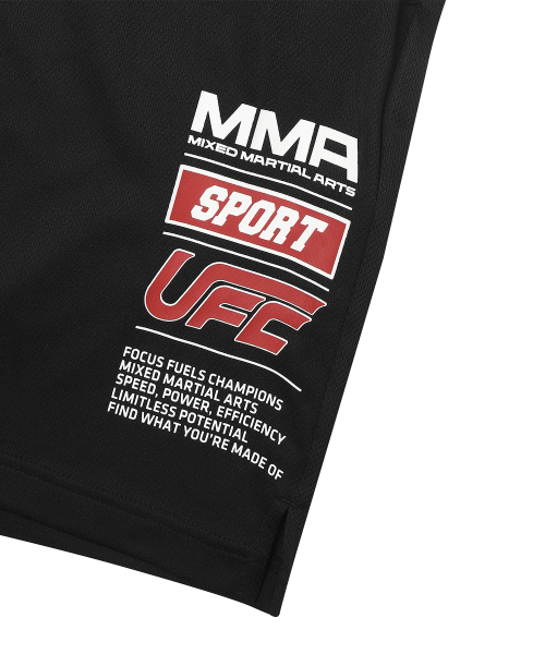 UFC SPORT（ユーエフシー スポーツ）の「UFC スポンサリラックスフィットショーツ ブラック U4TPX2306BK（その他パンツ・メンズ・その他・2XL/LARGE/MEDIUM/X-LARGE）」の5枚目の写真