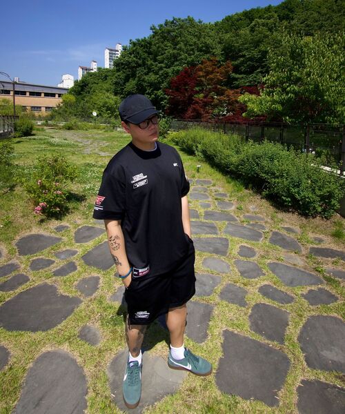 UFC SPORT（ユーエフシー スポーツ）の「UFC スポンサリラックスフィットショーツ ブラック U4TPX2306BK（その他パンツ・メンズ・その他・2XL/LARGE/MEDIUM/X-LARGE）」の9枚目の写真