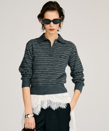 【2026Autumn Pre-Order】ボーダーニットポロ / Border Knit Polo