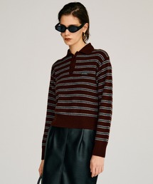 【2026Autumn Pre-Order】ボーダーニットポロ / Border Knit Polo