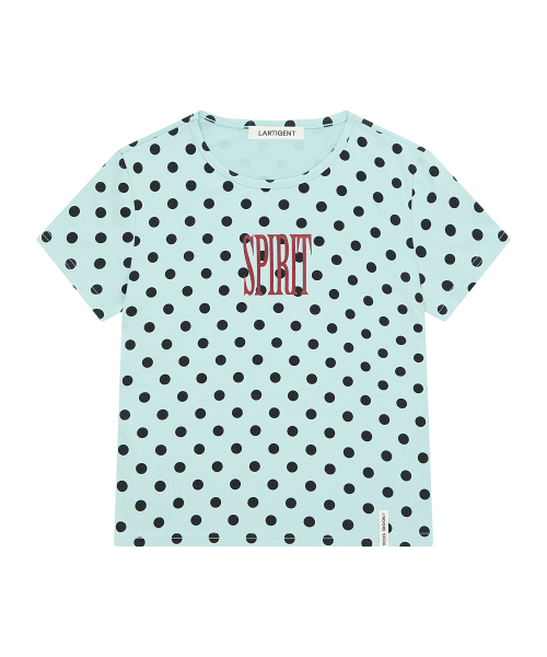 LARTIGENT(ラーティゼン)の「L25 SPIRIT DOT T-SHIRT(MINT)(Tシャツ/カットソー・レディース・その他・FREE)」の3枚目の写真