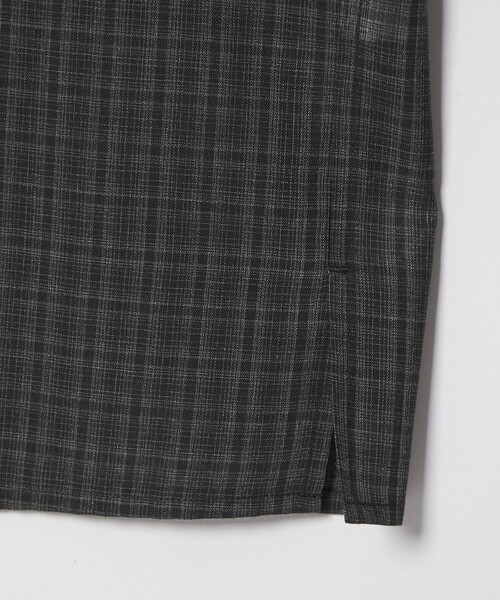 Steven Alan(スティーブンアラン)の「<Steven Alan> ウール チェック オープンカラー オーバー シャツ(シャツ/ブラウス・メンズ・パープル/ダークグレー・XL/L/M/S)」の10枚目の写真