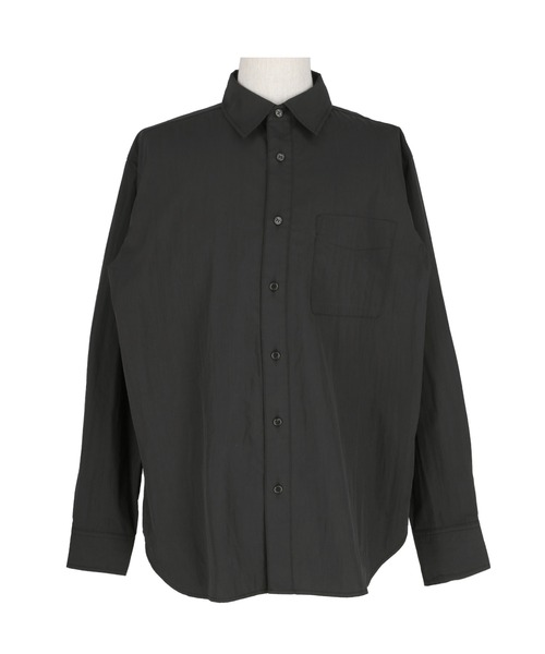 coca(coca)(コカ)の「コットンナイロン長袖シャツ(シャツ/ブラウス・メンズ・ブラック/アイボリー・M/XL/L)」の15枚目の写真