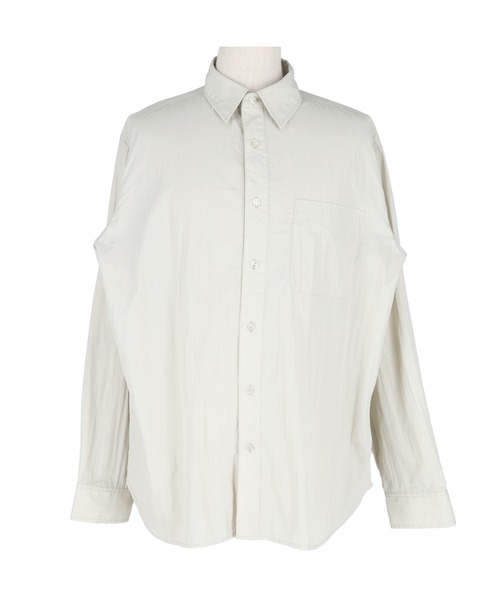 coca(coca)(コカ)の「コットンナイロン長袖シャツ(シャツ/ブラウス・メンズ・ブラック/アイボリー・M/XL/L)」の16枚目の写真