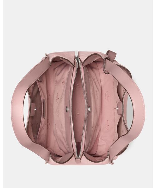 kate spade new york(ケイトスペード ニューヨーク)の「ノット スエード ラージ キャリーオール(トートバッグ・レディース・ピンク・ONESIZE)」の3枚目の写真