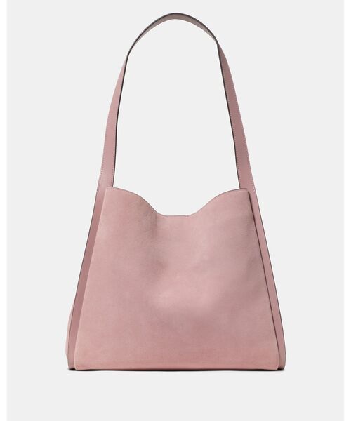 kate spade new york(ケイトスペード ニューヨーク)の「ノット スエード ラージ キャリーオール(トートバッグ・レディース・ピンク・ONESIZE)」の4枚目の写真