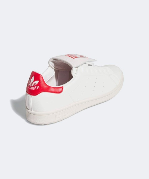 adidas(アディダス)の「スタンスミス ボア ゴルフ【adidas Golf/アディダスゴルフ】(スニーカー・メンズ・ホワイト×レッド・28.5cm/28.0cm/27.5cm/27.0cm/26.5cm/26.0cm/29.0cm/23.5cm/23.0cm/24.0cm/24.5cm/25.0cm/25.5cm)」の5枚目の写真