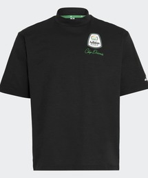 CHIP バックグラフィック モックネック 半袖シャツ【adidas Golf/アディダスゴルフ】