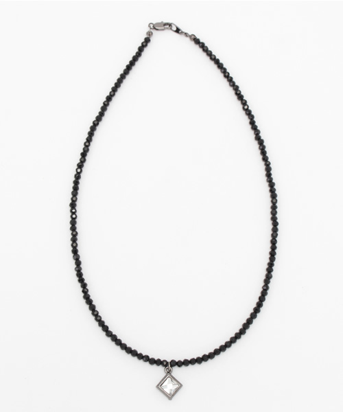 VENCEEXCHANGE(ヴァンスエクスチェンジ)の「CONヒシガタネックレス (ネックレス・メンズ・ブラック・FREE)」の2枚目の写真